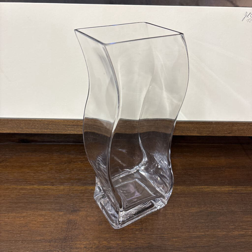 Wavy Glass Vase