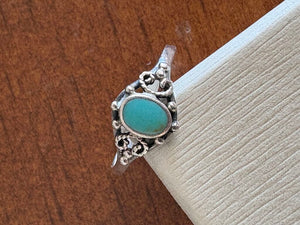 Sterling Silver & Turquoise Ring