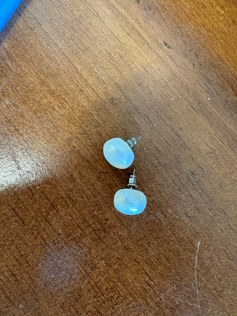 Fresh Water Pearl "Britt" Pierced Earrings