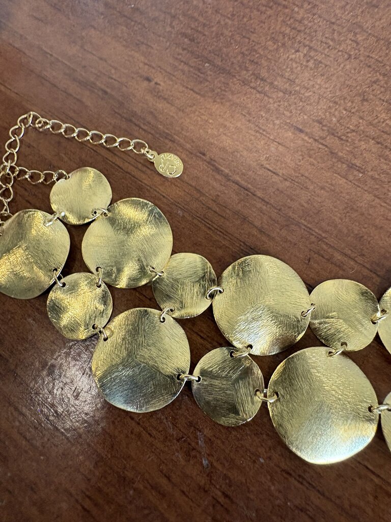 Brazilian Made " CR Fashion" 18K Gold Bracelet