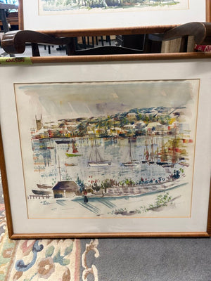 Original Watercolour Alfred BIRDSEY Bermuda II