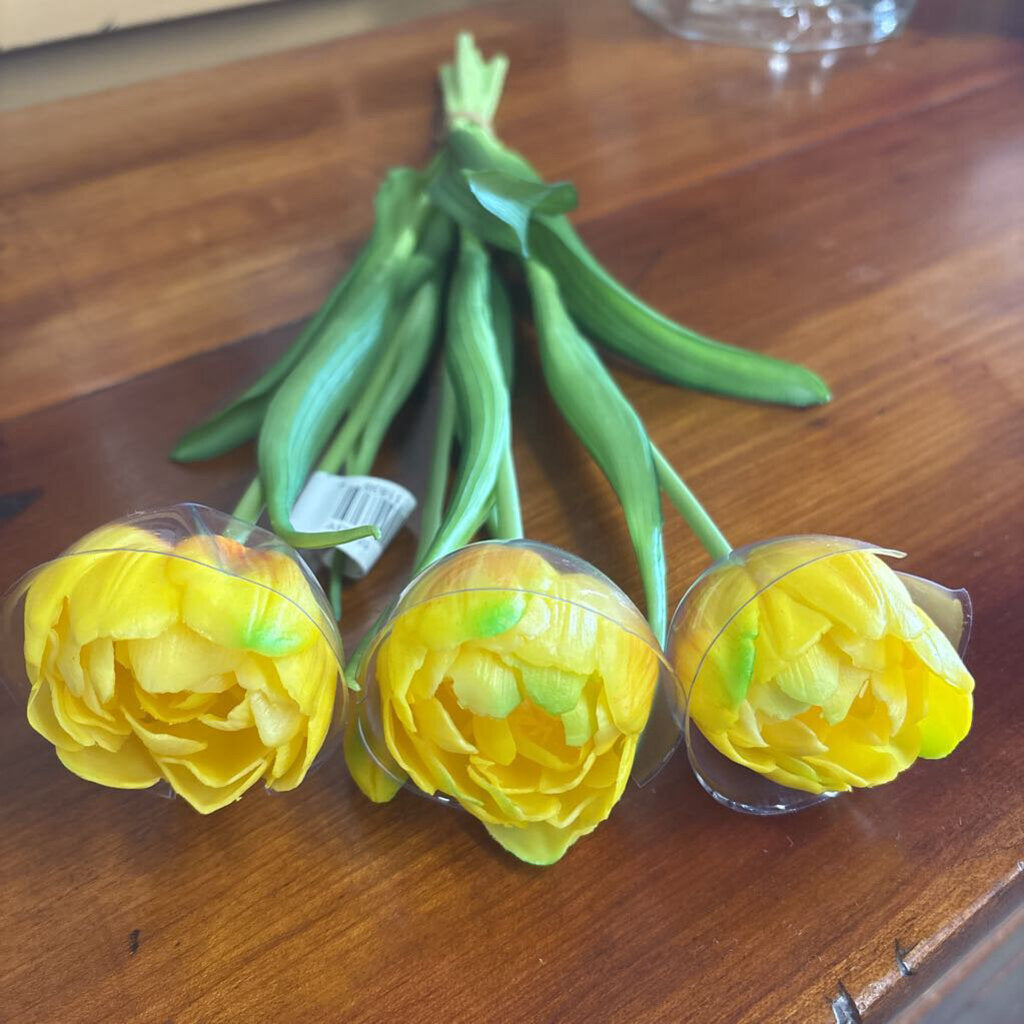 Fresh Touch Yellow Double Peony Bundle 10183Y