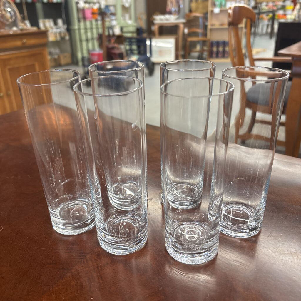 Set of 6 Stemless Wine/Champagne Glasses
