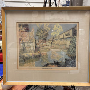 'The Longest Covered Bridge in The World' Print by CDN Artist Nicholas Hornyansky