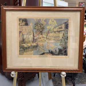 'The Longest Covered Bridge in The World' Print by CDN Artist Nicholas Hornyansky