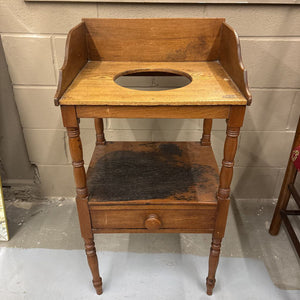 Antique Wooden Washstand