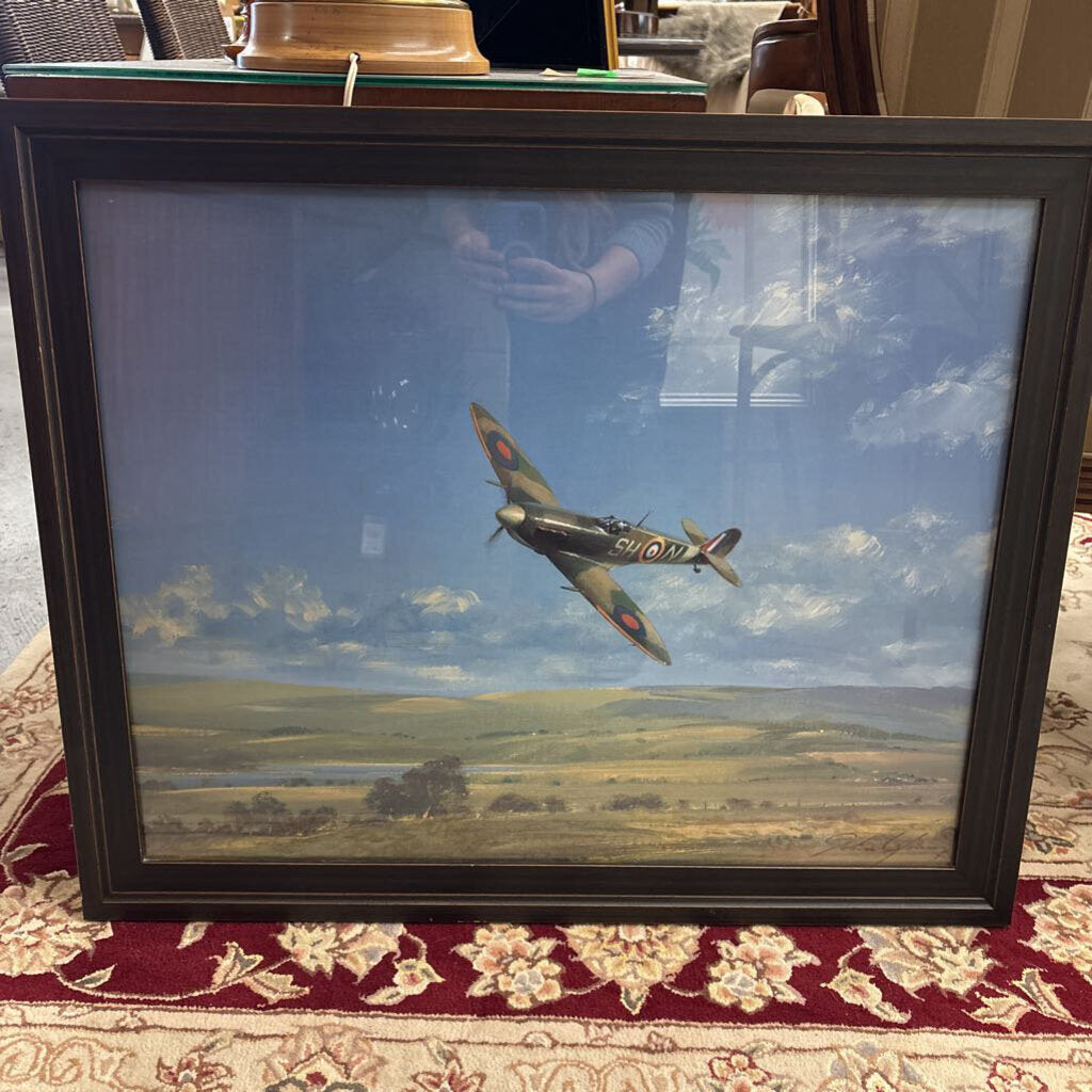 'Spitfire Supreme' World War II Framed Print by John Young -