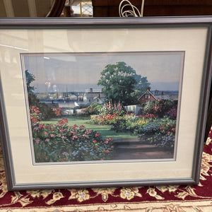 'Summer Garden' Signed Print by Pau Landry