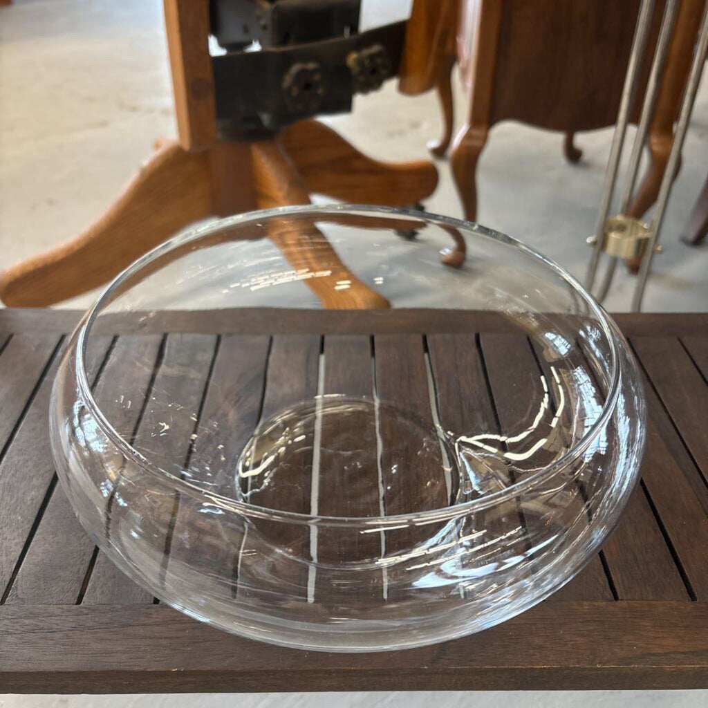 Clear Glass Serving Bowl/Centerpiece
