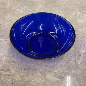 Vintage Finnish Littala Kerttu Nurminen Cobalt Blue Bowl