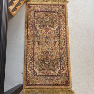 Persian-Style Decorative Earth Tone Small Runner