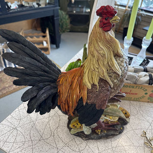 Red Comb Standing Rooster