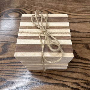 6 Wood Coaster Set - LOCAL ARTIST KEN PARR