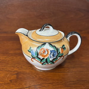 Miniature Japanese Floral Porcelain Teapot