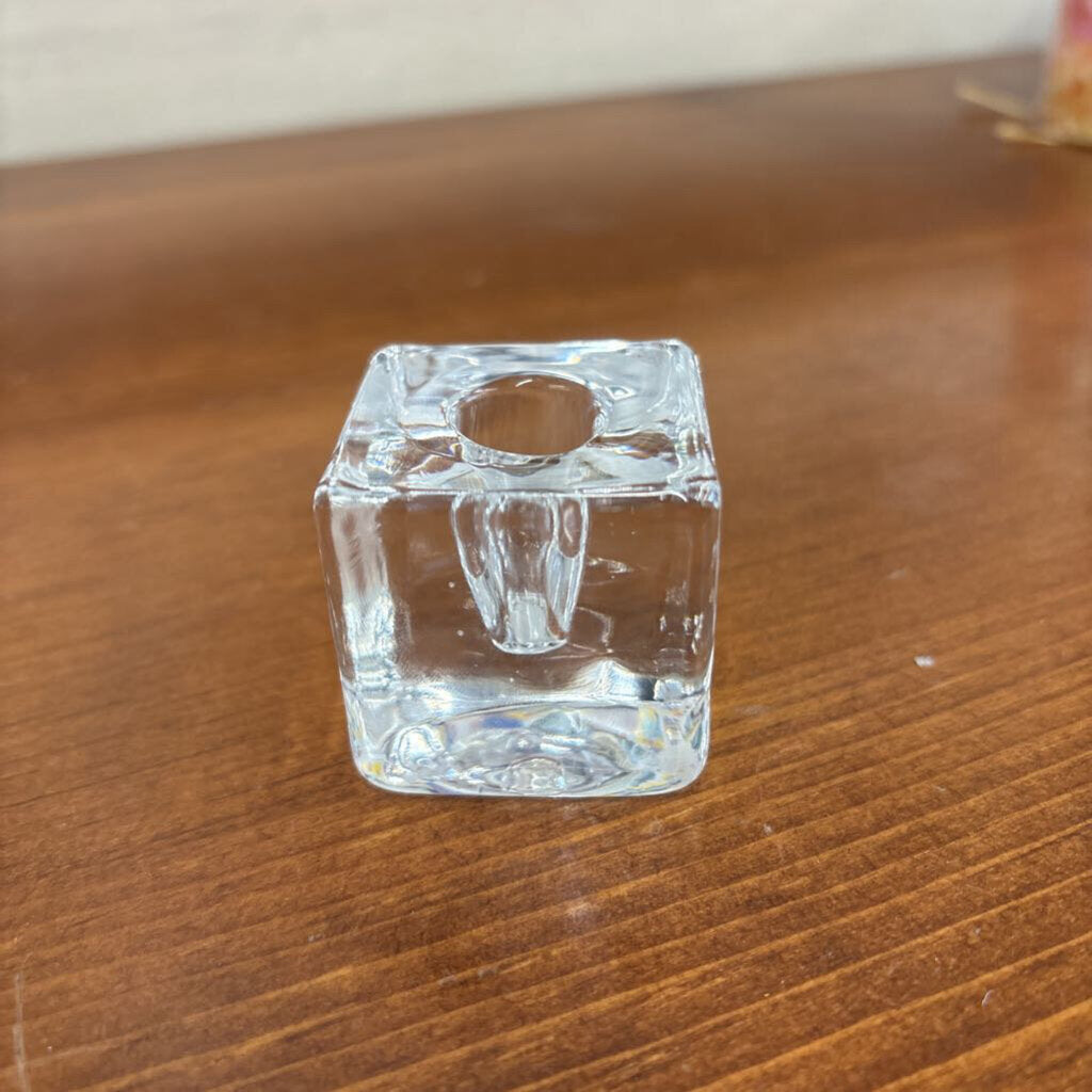 Mini Candle Holder - Clear