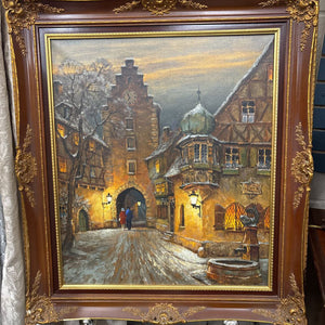 Signed Original Oil Art - Signed by Wilhelm Wagner - Germany