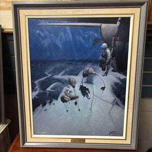 Military Reproduction Print "Northern Lights"-E.F. Zuber