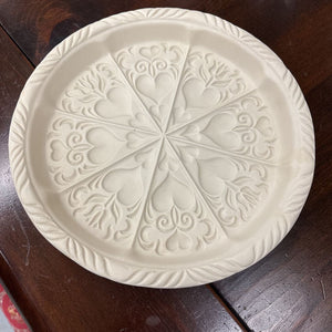 Vintage Stoneware Short Bread Baking Mold