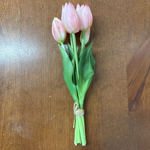 Fresh Touch Mini Wild Pink Tulip Bunch 10" (5 Stems) 10187PK