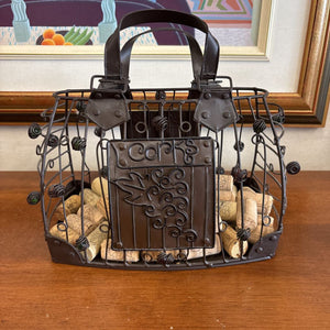 Metal Cork Cage Holder