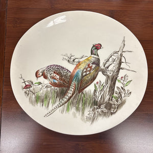 Game Birds -Pheasant Oval Dinner plate