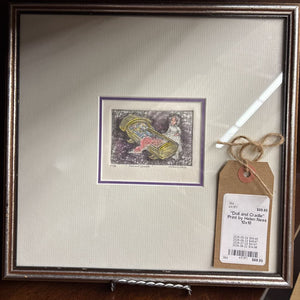"Doll and Cradle" Print by Helen Ness