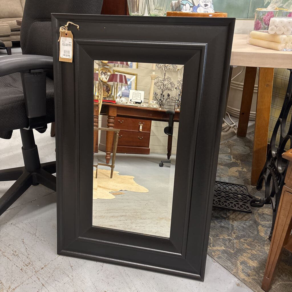 Mirror Wide Black Frame
