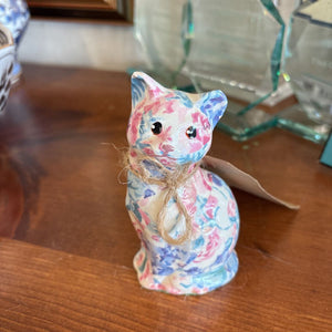 Vintage Ceramic Cat Figurine