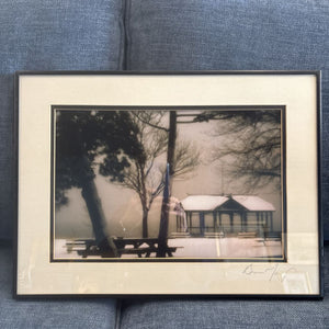 "Newlands Pavalion" Kingston, ON by Brian Mantrop - Westport in Black Frame