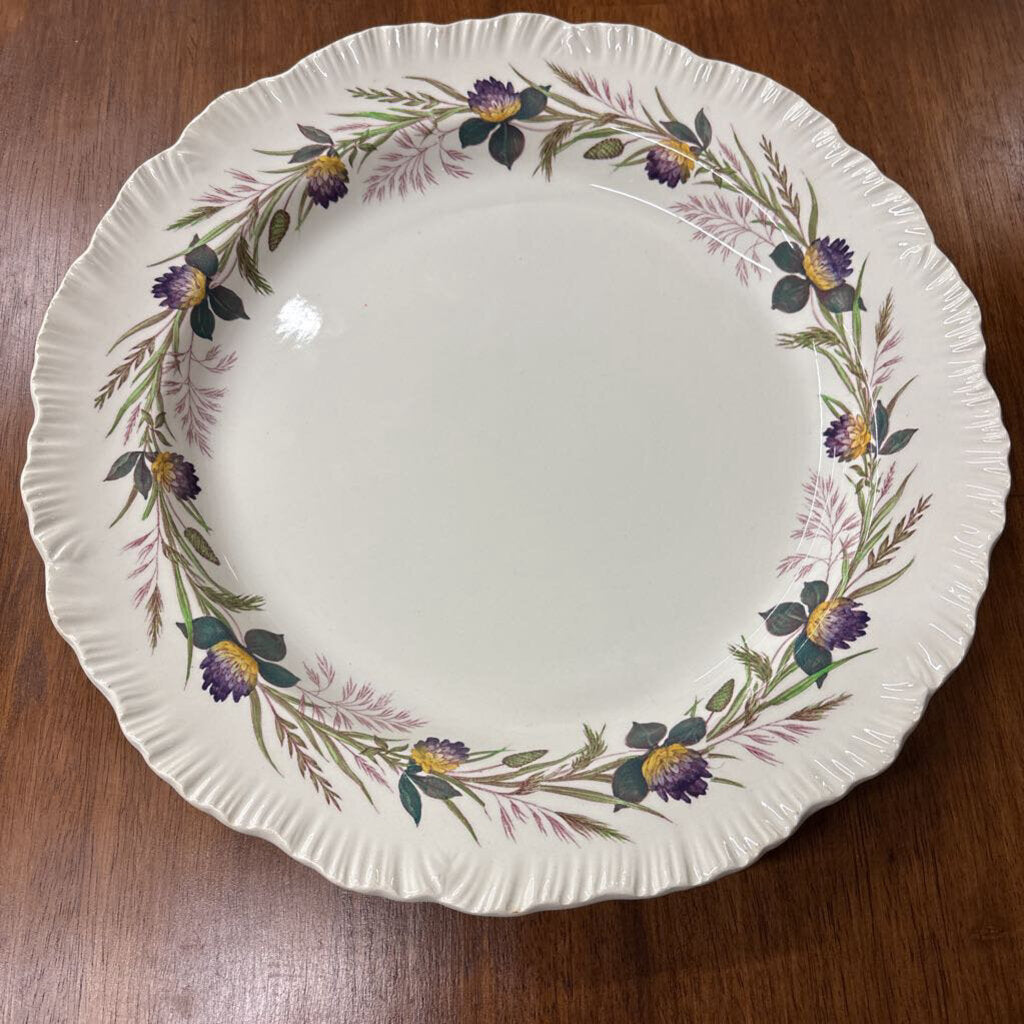 Wedgewood "Clover Border" Deep Dish Platter