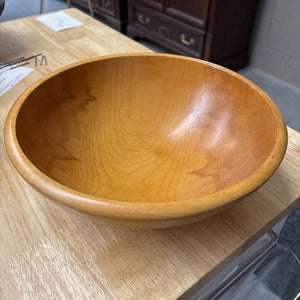 Handcrafted Vintage Wooden Bowl