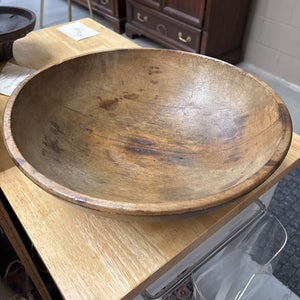 Handcrafted Vintage Wooden Mixing Bowl