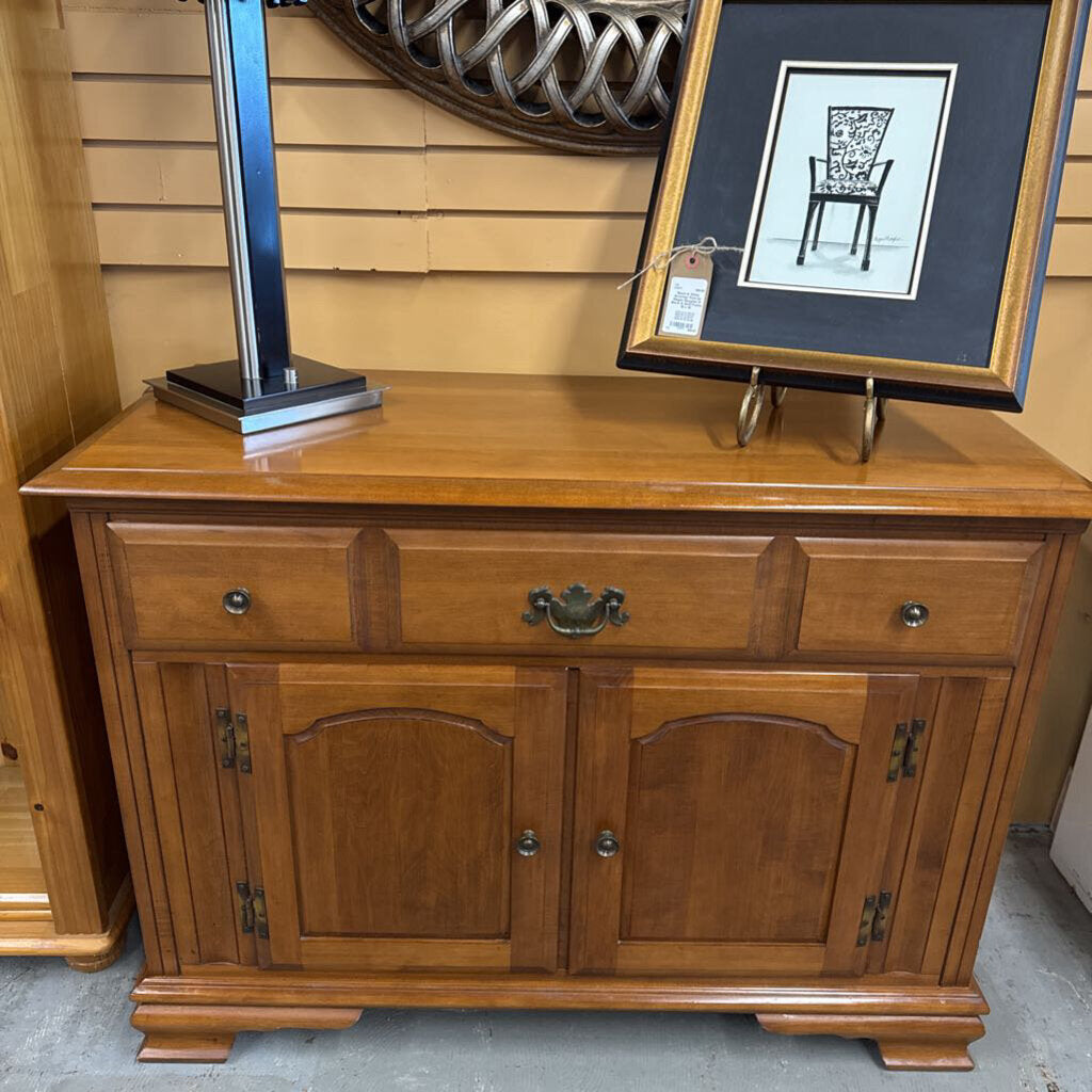 Vilas Maple Sideboard/Server - 1 Drawer, Lower Cabinet