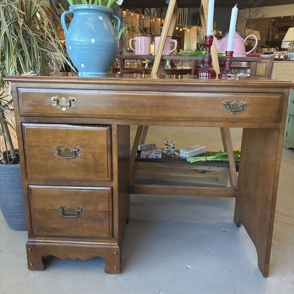 Haddon Hall Maple Desk (Condition Noted)