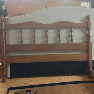 Maple Double Bed Frame - HB FB Rails & Slats