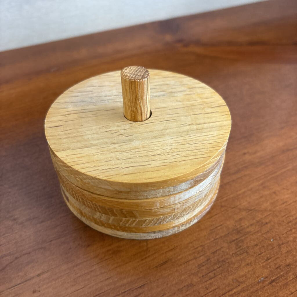 Wood Coaster Set