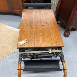 Vintage Antique Weigh Scale Coffee Table