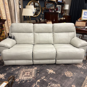 3 Seater Powered Leather Recliner Sofa