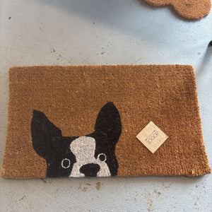 Peeking Dog Doormat AN-1949
