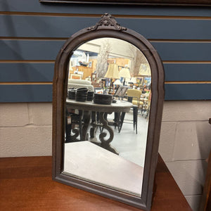 Antique Table Top Arched Vanity Mirror