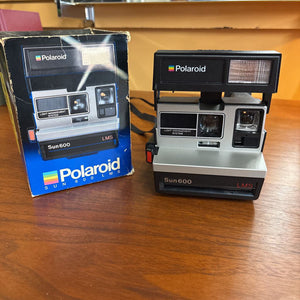 Vintage Original Polaroid Sun 600 LMD Instant Film Camera