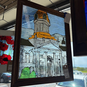 "Kingston City Hall" in Vintage Wood Frame