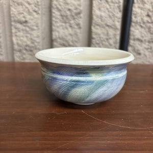 Ceramic Blue & Green Trinket Bowl by Kingston's Marga Vanderwal