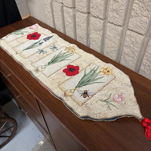 Poppy Woven Table Runner