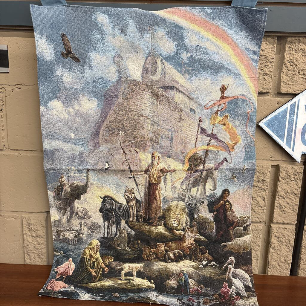 Noah's Arc Woven Wall Hanging