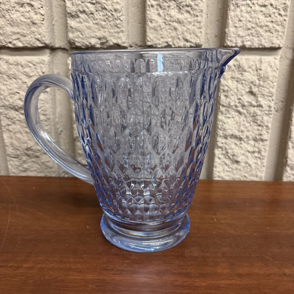 Villeroy & Boch Light Blue Glass Pitcher