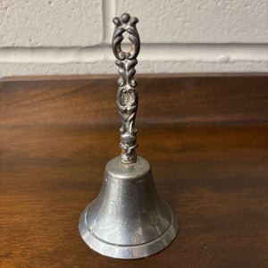Vintage Solid Metal Ornate Bell