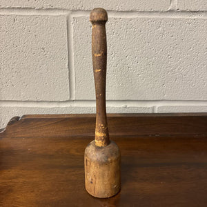 Antique Wooden Masher/Pestle
