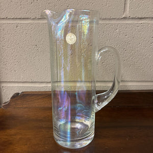 Romanian Clear Crystal Pitcher