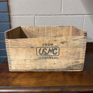 Vintage Wooden Shipping Crate